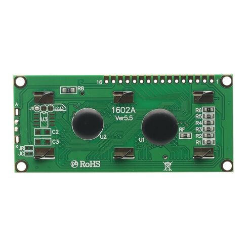 2Pcs Gray 1602 LCD Display Module 16x02 LCD Screen Module for Arduino Raspberry Pi Project Gray LCD in Saudi Arabia