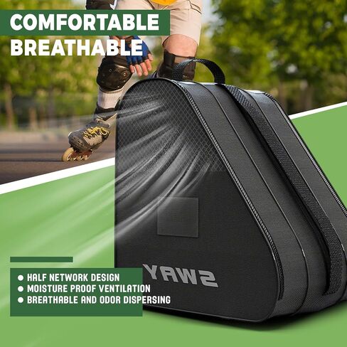 حقيبة تزلج، حقيبة تزلج دوارة، حقيبة تزلج على الجليد وحقيبة تزلج ذات سعة كبيرة، مع حجرة للخوذة، واقٍ كبير مقاوم للماء للتزلج على الجليد وهوكي الجليد، يحمل الزلاجات والخوذة والوسادات والمزيد in Kuwait