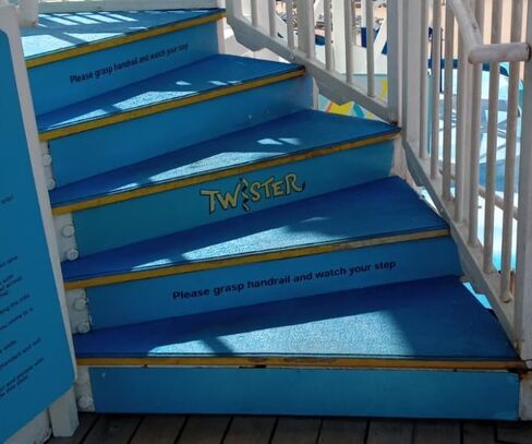 CCL Elation Twister Stairs in Kuwait