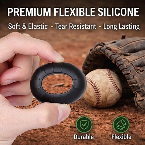 6 Pack Baseball Bat Grip Choke Up Rings,Choke Up Rings for Baseball Softball and Teeball Bat,Improve Swing and Increase Control,Enhance Grip On The Bat Handle in Kuwait