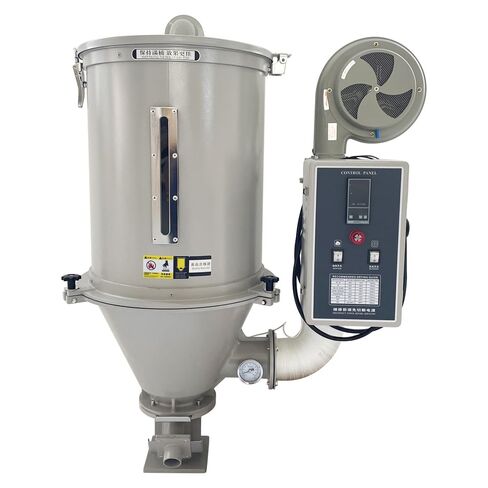 100kg Hopper Type Plastic Dryer 5000W Stainles Steel Hot Air Drying for PP PET Plastic Raw Material 220V in Kuwait