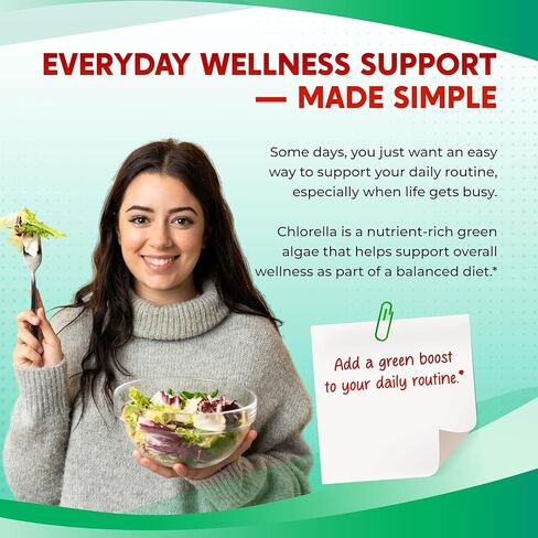 Ultra All-in-1 Chlorella, Spirulina, Activated Charcoal & Zeolite – Natural Detox, Immune & Vitality Support – Made in The USA – 150 Capsules in Kuwait