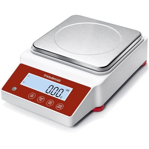 Fristaden Lab Precision Balance – 5000 g × 0.01 g High-Capacity Digital Lab Scale | Calibration Certificate, RS-232 Data Output, Stainless Steel Pan, U.S. Warranty in Kuwait