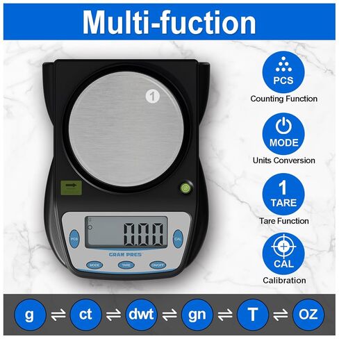 Digital Lab Scale 600g X 0.01g Accuracy,Precision Electronic Gram Scale,Analytical Balance Scientific Scale,for Jewelry, Powders, Coins, Etc. in Kuwait