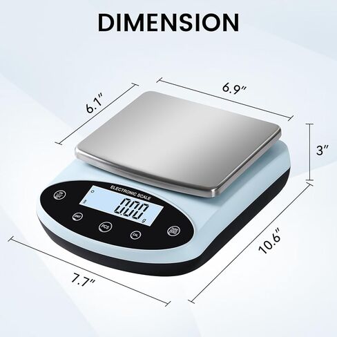 ميزان تحليلي 5000 جرام × 0.01 جرام مقياس جرام رقمي 0.01 جرام دقة مقياس مختبر دقيق 13 وحدة مقياس رقمي عالي الدقة للمختبر، وزن المجوهرات in Kuwait