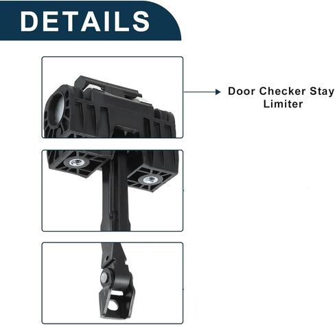 Car Door Hinge for Vw for Golf Mk7 VII 2013 2014 2015 2016 2017 2018 2019 2020 2021 Door Check Strap Stopper Stay Bracket 5Gm837249A in Saudi Arabia