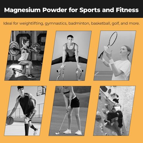 Athletic Gymnastic Powder Chalk Block, Premium Sport Hand Chalk, Consists of 8 Blocks, Gymnastics, Weightlifting, Rock Climbing,1Lb (8 Blocks x 2oz) in Saudi Arabia