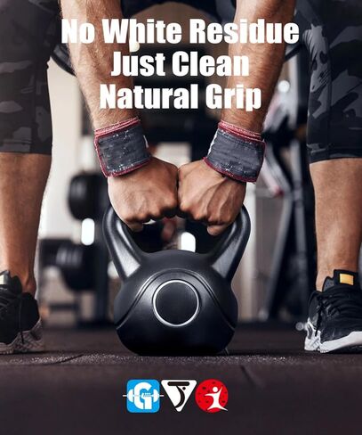 Hydrophobic Grip Enhancer, Advanced Sweat - Resistant Power Chalk for Climbing, Lifting, Gymnastics & Indoor Training, Boosts Grip & Friction in Kuwait