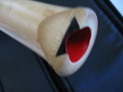 1.8 Pentatonic Shakuhachi w/o. Root End 5 Holes -- KINKO voicing hole w. buffalo Horn Flake inlet - Traditional Zen Instrument in Saudi Arabia