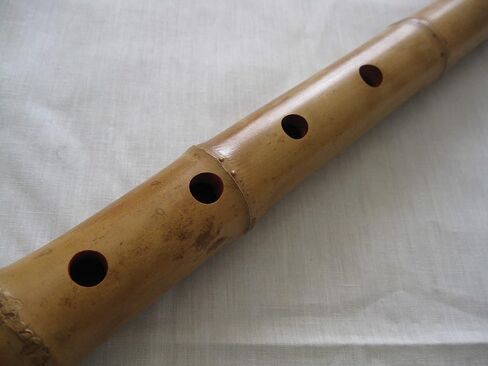 1.4 Shakuhachi Pentatonic w. Root End - Zen Instrument (Notes:#F/A/B/#C/E) in Saudi Arabia