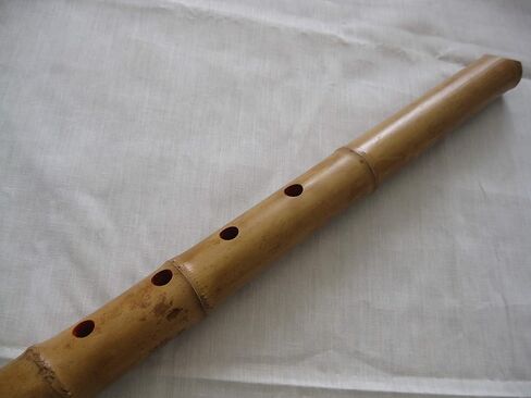 1.4 Shakuhachi Pentatonic w. Root End - Zen Instrument (Notes:#F/A/B/#C/E) in Saudi Arabia