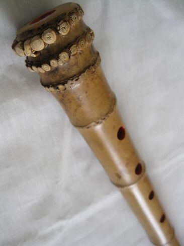 1.4 Shakuhachi Pentatonic w. Root End - Zen Instrument (Notes:#F/A/B/#C/E) in Saudi Arabia