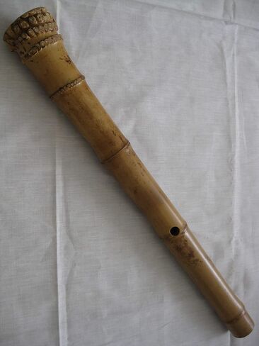 1.5 Shakuhachi with Root End , KINKO Mouth Piece - Zen Instrument / Pentatonic Notes: F/#G/#A/C/#D) in Saudi Arabia