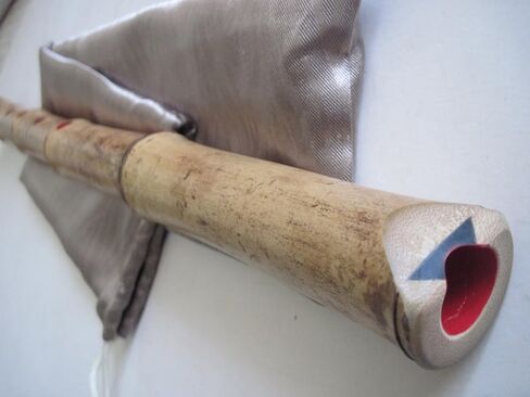 1.8 Pentatonic Shakuhachi 5 Holes - Voicing has Buffalo Horn Flake inlet - Traditional Zen Instrument in Saudi Arabia