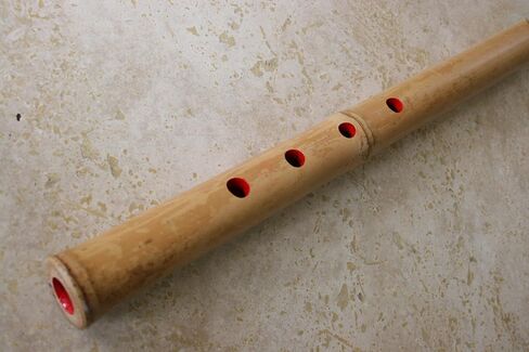 1.3 Pentatonic Shakuhachi w/o. Root End 5 Holes - Traditional Zen Instrument in Saudi Arabia