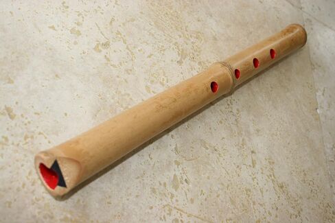 1.3 Pentatonic Shakuhachi w/o. Root End 5 Holes - Traditional Zen Instrument in Saudi Arabia