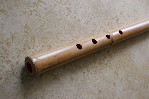 1.3 Pentatonic Shakuhachi w/o. Root End 5 Holes - Traditional Zen Instrument in Saudi Arabia