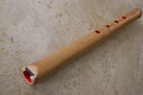 1.3 Pentatonic Shakuhachi w/o. Root End 5 Holes - Traditional Zen Instrument in Saudi Arabia