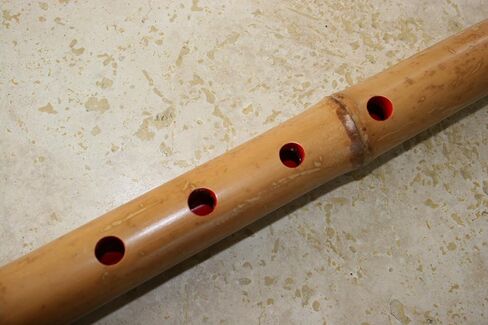 1.3 Pentatonic Shakuhachi w/o. Root End 5 Holes - Traditional Zen Instrument in Saudi Arabia