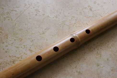 1.3 Pentatonic Shakuhachi w/o. Root End 5 Holes - Traditional Zen Instrument in Saudi Arabia