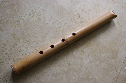 1.3 Pentatonic Shakuhachi w/o. Root End 5 Holes - Traditional Zen Instrument in Saudi Arabia