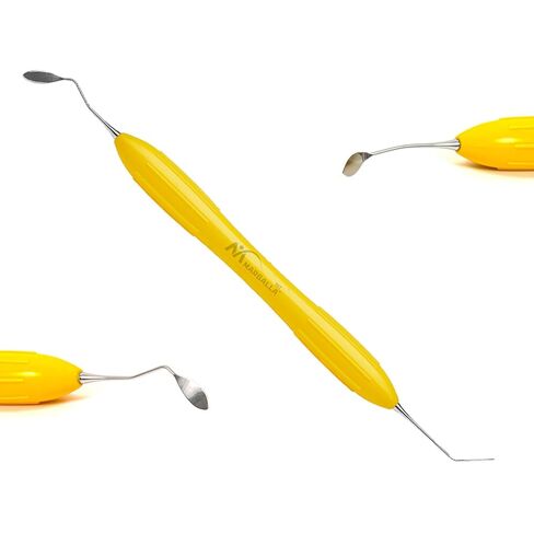 Dental Composite Filling Instruments Set of 6 Silicone Handle Restoration Appling Condensing Resin Tooth Restoration Tools in Kuwait