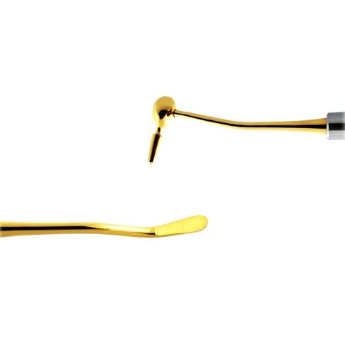 Dental Composite Instrument #6 Titanium Gold CIG6 Plastic Filling Restorations Amalgam Placing Finishing Margins Carving Condensing Super Plugger in Kuwait