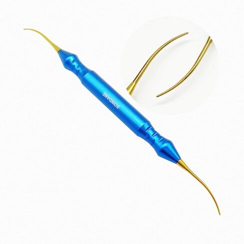 Titanium Dental Sculpture Knife Wax Carving Tools Spatula Double Ends Dental lab Tools (1 piece B) in Kuwait