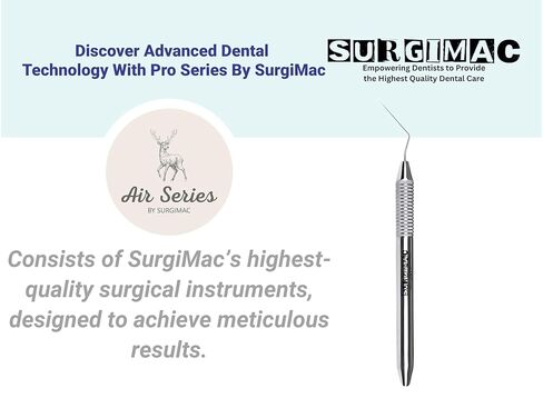 SurgiMac Premium D11 Root Canal Plugger, 0.40mm, Stainless Steel Endodontic Tool, Precision Dental Instrument for Root Canal Treatments, 1-Pack in Saudi Arabia