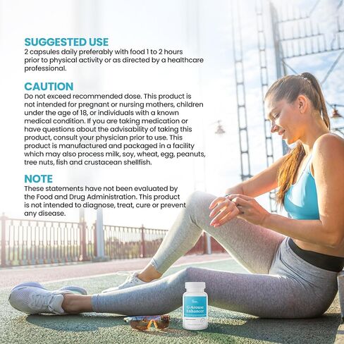 محسن G-Arous للإناث | معززة الرغبة الجنسية للنساء | تركيبة سريعة المفعول مع أعشاب العنزة وجذور الماكا وتونغكات علي وتريبولوس | معزز الرغبة الجنسية الأنثوية للطاقة، 60 كبسولة in Kuwait