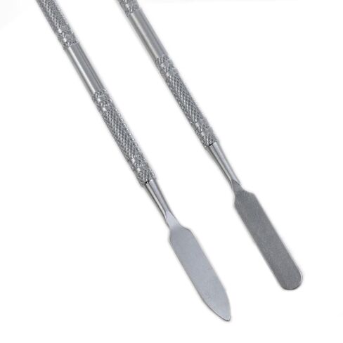 yukata Stainless Steel Spatula Lab Spatula Mini Metal Spatula Micro Spatula Art Spatula Conical Arrow End Flat End 6PCS (Wire Palette bar) in Saudi Arabia
