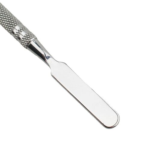 TAODAN 4PCS 160mm Silver Stainless Steel Spatula Double Ended Laboratory Scraper Mini Metal Embossing Rod Foundation Tint Bar Suitable for Classrooms and Plants in Saudi Arabia