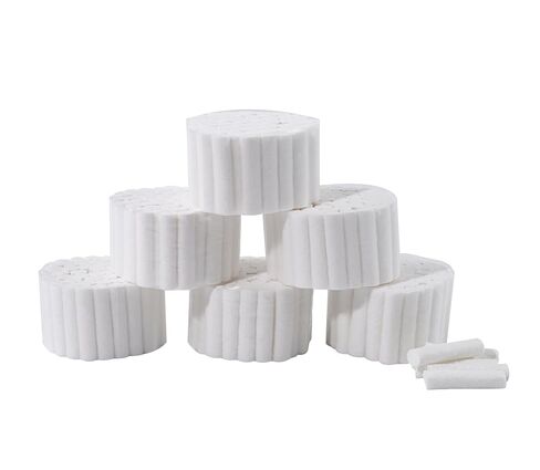 1000PCS Dental Gauze Rolls Cottons Pads Oral Care for Kids and Adults 1.5 Inch Dental Cotton Rolls,Nosebleed Kit Accessories(0.8mm) in Saudi Arabia