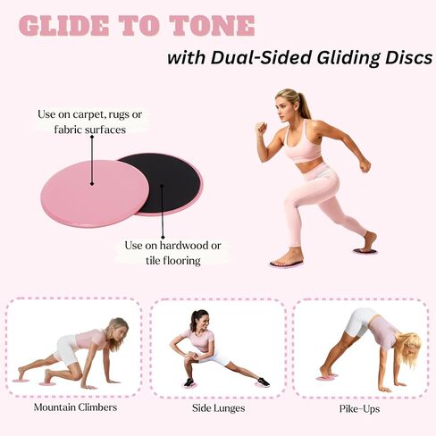 Pilates Kit, Home Pilates Kit with Pilates Ring and Ball Set, 14-Piece Full Body Pilates Equipment Set with Resistance Bands, Sliders, Ankle Weights & Grip Socks for Home Workouts in Kuwait