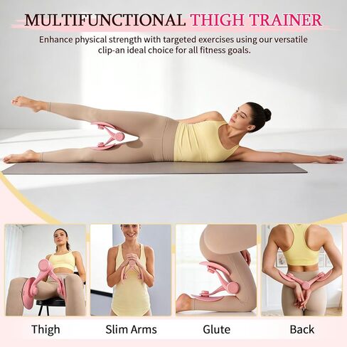 Pilates Kit for Women,17PCS Home Pilate Equipment Essentials, 12.6" Pilates Ring Ball Set with Resistance Bands, Ankle Weights, Sliders,Thigh Trainer, Yoga Strap,Socks Accessories for Home Workout in Kuwait