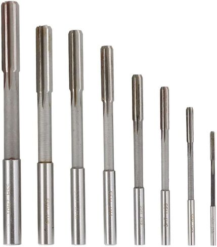 Genuine 8Pcs Reamer Set HSS H8 Straight Shank Chuck Machine 3/4/5/6/7/8/9/10mm OEM-Quality Replacement Part in Saudi Arabia