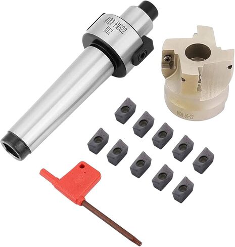 MT3-FMB22 M12 Arbor 400R 50MM Face End Mill Shell Cutter 10Pcs APMT1604 Inserts in Saudi Arabia