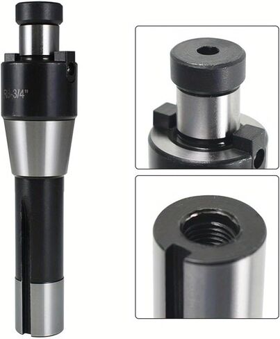 R8 Shank Shell Mill 3/4 Inch with 7/16-20 Arbor Adapter Milling Machine Fit in Saudi Arabia