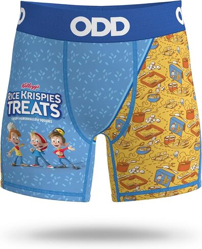 Odd Sox Kid Boy's Boxer Brief, Cup Noodles, Funny Novelty Print, Medium in Saudi Arabia