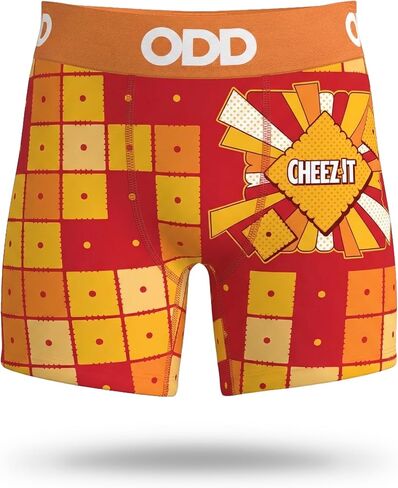 Odd Sox Kid Boy's Boxer Brief, Cup Noodles, Funny Novelty Print, Medium in Saudi Arabia
