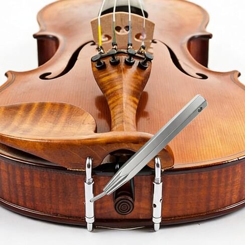 Violin Chin Rest Screwdriver Professional Chinrest Screwdriver Stainless Steel Installing Violin Chin Rest Shaft Screw Wrench Sliver Installation Adjustment Tool Violins Screws Secure Replace Tool in Kuwait