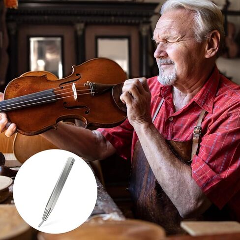 Violin Chin Rest Screwdriver Professional Chinrest Screwdriver Stainless Steel Installing Violin Chin Rest Shaft Screw Wrench Sliver Installation Adjustment Tool Violins Screws Secure Replace Tool in Kuwait