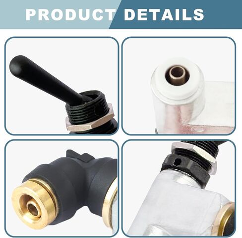 BA14500 Air Toggle Switch Pneumatic Control Valve Fit for Peterbilt Truck and Industrial Pneumatic Control Applications in Kuwait