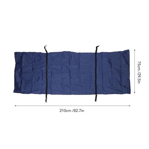 Body Bag Leak Proof Body Storage Bag Thickened Emergency Dead Body Bag for Mortuary Home Hospital 210 x 75cm / 82.7 x 29.5in (210 * 75CM) in Saudi Arabia