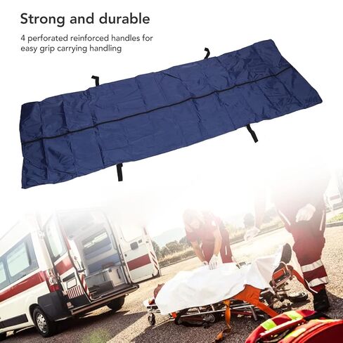 Body Bag Leak Proof Body Storage Bag Thickened Emergency Dead Body Bag for Mortuary Home Hospital 210 x 75cm / 82.7 x 29.5in (210 * 75CM) in Saudi Arabia