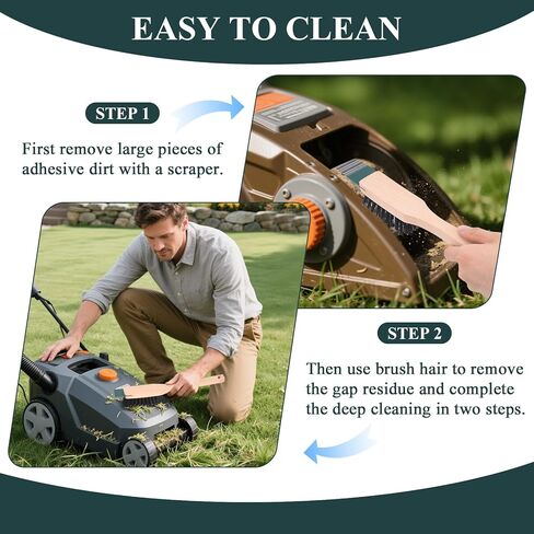 قطعتان من فرشاة جزازة العشب ذات شعيرات خشنة، فرشاة ذات شعيرات صلبة شديدة التحمل مع مقابض خشبية مكشطة تستخدم على نطاق واسع للسطح والآلة وتنظيف الخرسانة in Kuwait