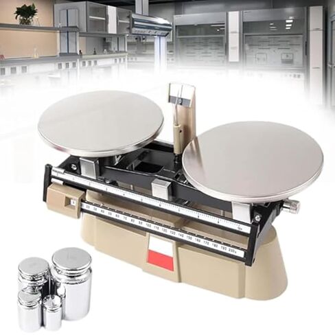 Precision Double Pan Analytical Scales for Laboratory Use Mechanical Balance with Weights for Chemical and Physics Experiments in Saudi Arabia