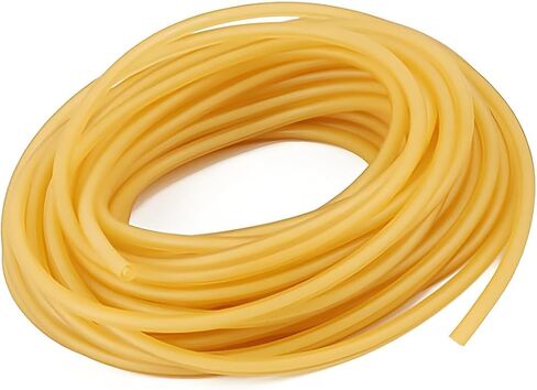 33FT أنابيب المطاط اللاتكس، أنبوب اللاتكس الطبيعي 3 / 8in OD 1 / 4in ID مقلاع الأنابيب الجراحية أنبوب المنجنيق خرطوم المطاط الرمح الفرقة قطعة واحدة مستمرة in Kuwait