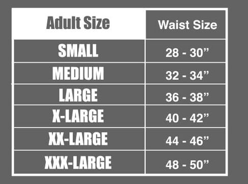 حزام رياضي للمدرسة القديمة من GYM - عبوة من قطعتين (كبير) in Kuwait