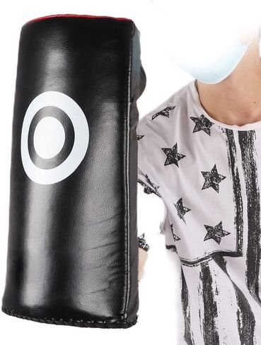 Taekwondo Kick Pad, Thickening PU Leather Kickboxing Training Pads, Punching Bag Boxing Pad for Taekwondo Hitting Actual Operational Training in Saudi Arabia